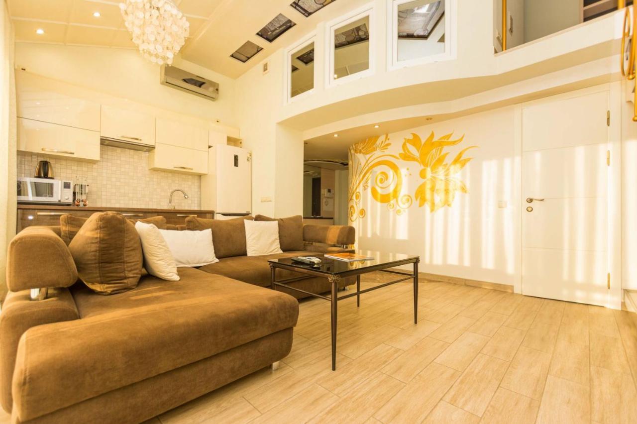 Ferienwohnung Wonderful Penthouse In Centr Of Kischinau Exterior foto